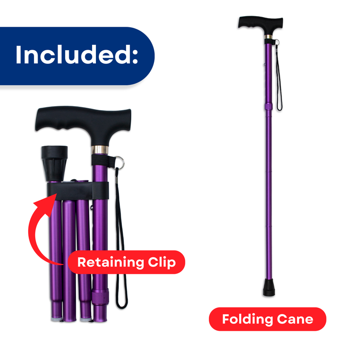 RMS - Folding Cane (Lavender)