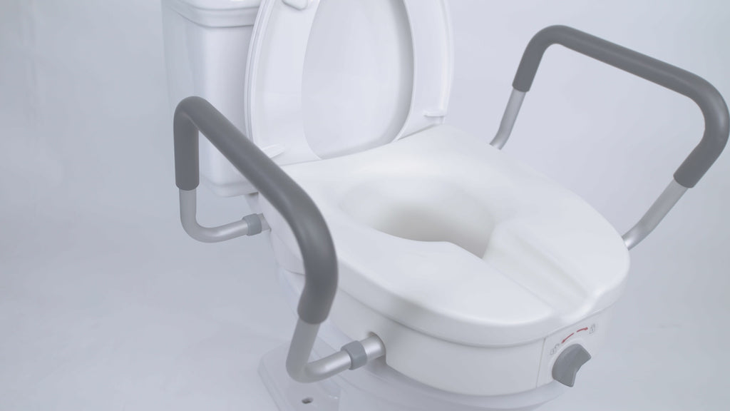 Lightweight Universal Toilet Seat Riser - Free Shipping - Home Medical  Supply