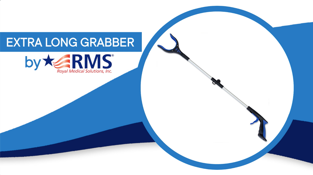 Grabber-Reacher  Long Easy Reach Pickup & Trash Tool Made by RMS! — My RMS  Store